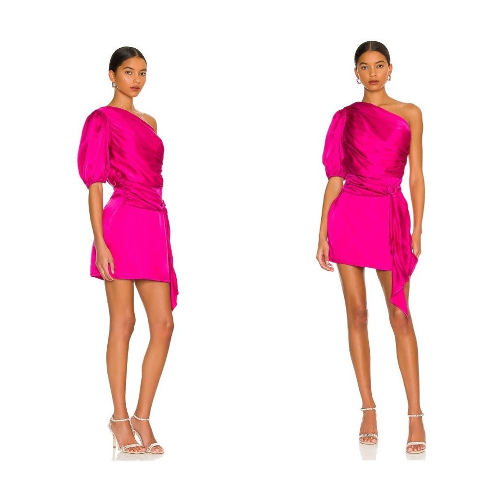 pink amanda uprichard dress